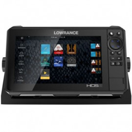 Lowrance Hds-9 Live W/Active Imaging 3-In-1 Transom Mount & C-Map Pro Chart